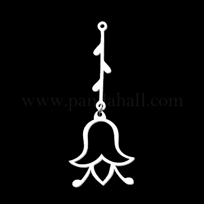 Большие подвески из не тускнеющей нержавеющей стали 201 STAS-S105-LA362-1-1