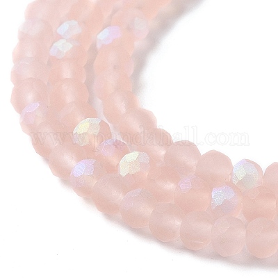 Прозрачные стеклянные бусины&nbsp;LS-EGLA-A034-T4mm-MB22-1