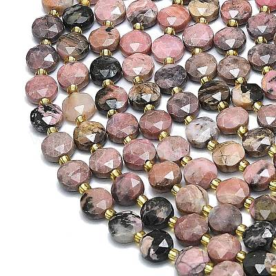 Природные родонит бисер нитей G-C116-A83-02-1