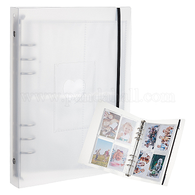 5 Books Photo Storage Scrapbook Refill Page Loose Leaf Plastic Sleeves Pvc  Protectors