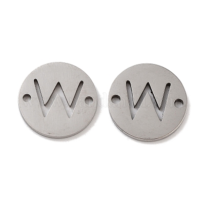 Не тускнеющие полые плоские круглые звенья из нержавеющей стали 201 FIND-R149-03W-P-1