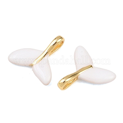 Латунь эмаль подвески&nbsp;KK-B167-02G-02-1