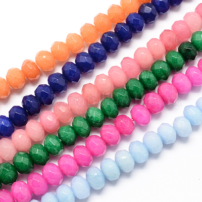 2x3mm faceted natural gemstone beads rondelle