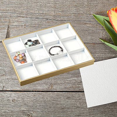 1шт 12 сетки подставка для украшений из искусственной кожи CON-CL0001-02B-1