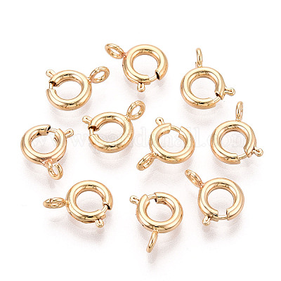 Латунная застежка пружинного кольца KK-Q669-33G-1