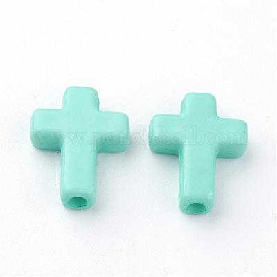 Непрозрачные акриловые бусины&nbsp;SACR-S295-10-1