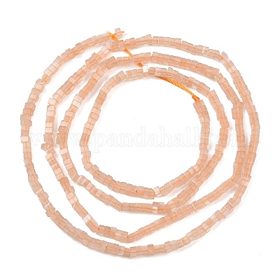 Натуральный Sunstone бисер пряди G-K399-B06-01-1