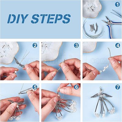 Набор для самостоятельного изготовления браслета из бусин DIY-CA0003-11-1