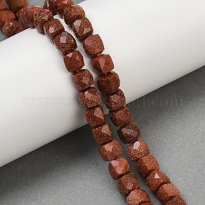 Синтетические голдстоуновские бисер пряди G-H078-C36-6mm-1