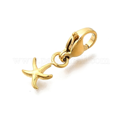 Подвесные украшения из нержавеющей стали 304 STAS-R159-43G-03-1