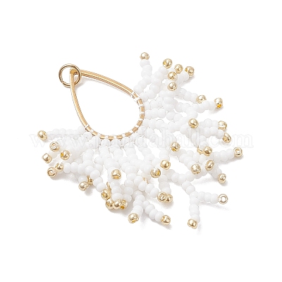 Подвески из стеклянного бисера PALLOY-MZ00938-1