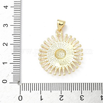 Латунные подвески KK-P330-02C-G-1