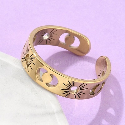 Кольца-манжеты из нержавеющей стали 304 X-RJEW-K245-55G-1