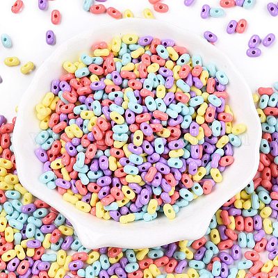 Непрозрачные акриловые бусины MACR-T048-02M-14-1