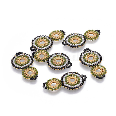 Японский бисер Миюки & toho ручной работы соединения SEED-A027-G08-1