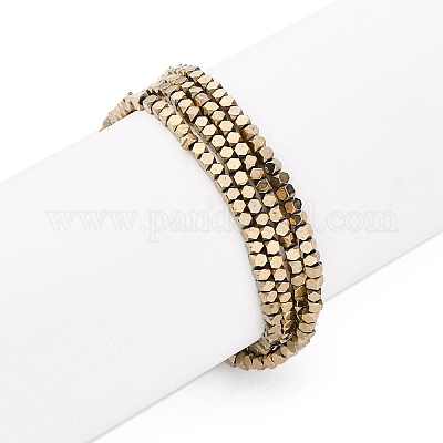 Гальванические немагнитных гематит бисер пряди G-P571-D01-01-1