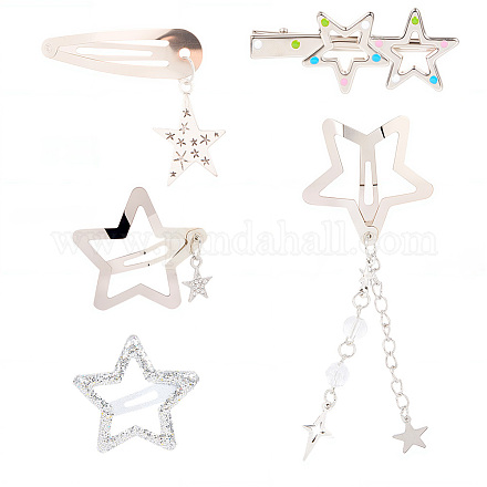 10 шт. заколки для волос из железного сплава&nbsp;PHAR-CP0001-25-1