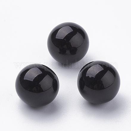 Perle finte di plastica ecologica X-MACR-S277-8mm-C27-1