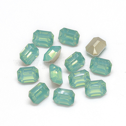 Pointed Back Resin Rhinestone Cabochons RESI-T017-4x6mm-A20-1