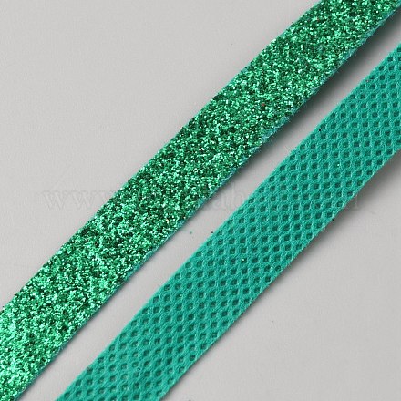 Лента из полиэстера с блестками OCOR-WH0101-184D-1