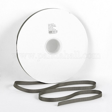 Solid Color Polyester Grosgrain Ribbon SRIB-D014-G-572-1