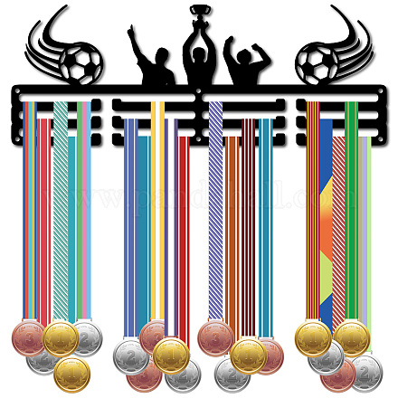 Scaffale da parete espositore porta medaglie in ferro alla moda ODIS-WH0037-262-1