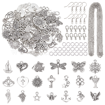 Kit per la creazione di gioielli in metallo fai da te Arricraft DIY-AR0001-42-1