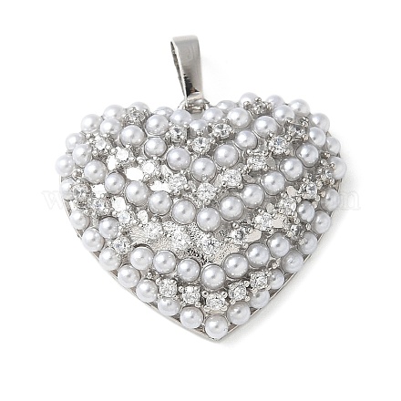 Латунные микро проложить кубического циркония подвески KK-P290-07B-P-1