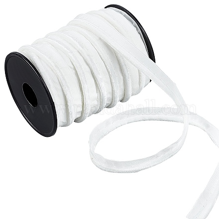 Arricraft 20 ヤード ナイロン rabbon  服飾材料  1個のプラスチックスプール付き  ホワイト  3/8インチ（10mm） OCOR-AR0001-38A-1