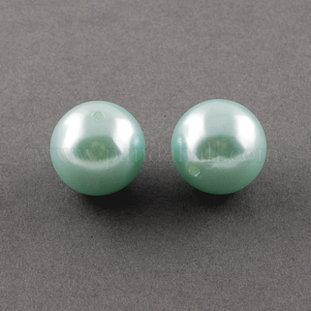 Imitated Pearl Acrylic Beads PACR-8D-28-1