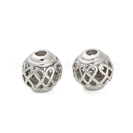 Латунные бусины KK-K374-09P-1