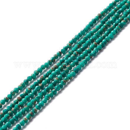 Chapelets de perles en malachite synthétique G-A021-03A-1