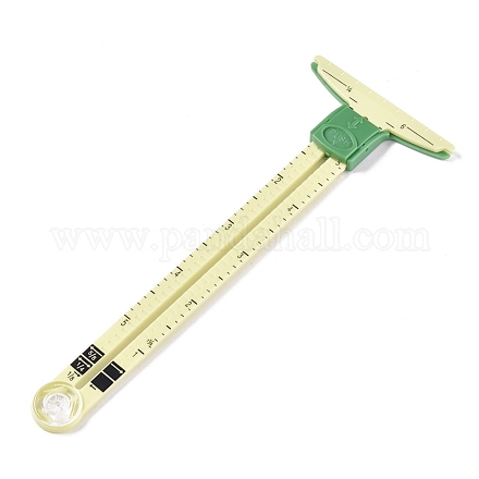 Herramienta de regla de costura de medición de calibre deslizante TOOL-WH0119-21-1