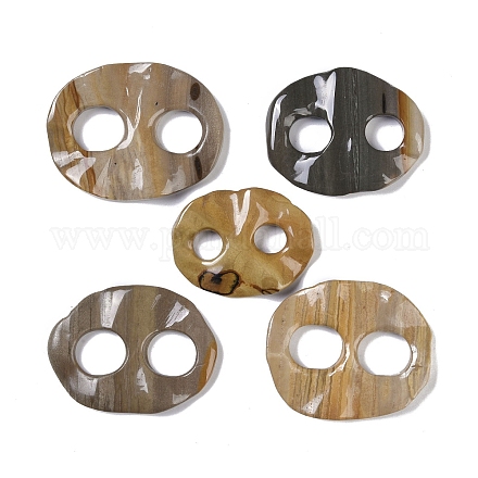 Натуральная подвеска из яшмы G-Q164-12A-1