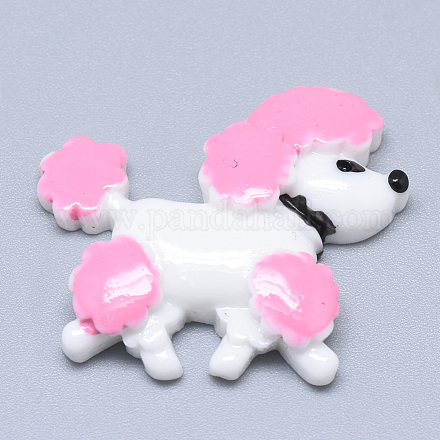Resin Puppy Cabochons CRES-Q198-139-1
