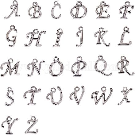 Colgantes de letras de aleación PALLOY-NB0001-03-1
