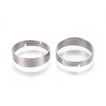 304 regolazioni dell'anello delle dita in acciaio inox X-STAS-E474-05P-1