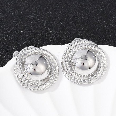 Серьги-гвоздики из нержавеющей стали 304 EJEW-G423-13P-1