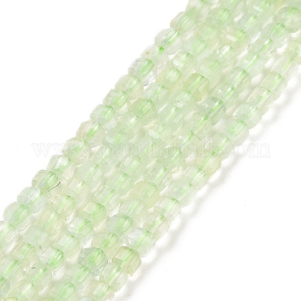 Chapelets de perles en préhnite naturelle G-C009-B21-1