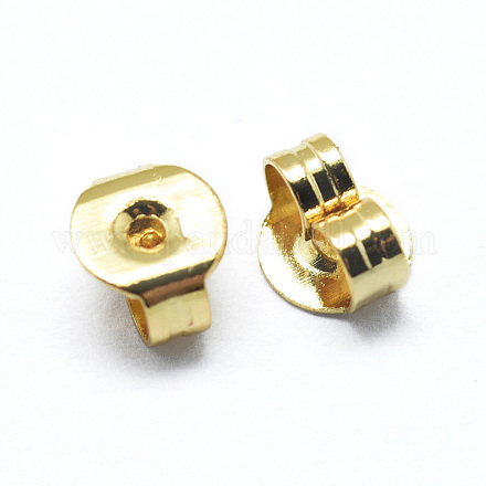 Brass Ear Nuts X-KK-I641-01G-1