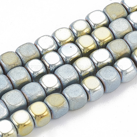 Chapelets de perles en hématite synthétique sans magnétiques G-N0318-39-C-1