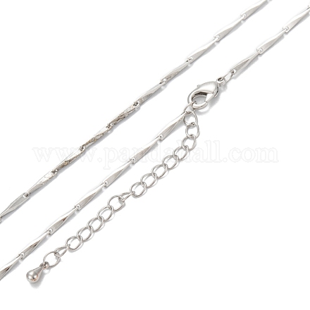 Ожерелья с цепочкой из латуни NJEW-K123-01P-1