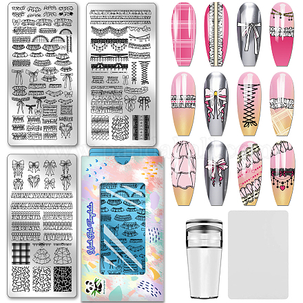 Шаблоны для дизайна ногтей своими руками из нержавеющей стали&nbsp;MRMJ-PH0003-21-1