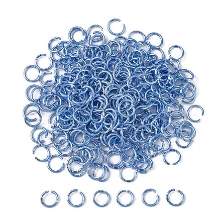 Filo di alluminio anelli aperti di salto ALUM-R005-0.8x6-19-1