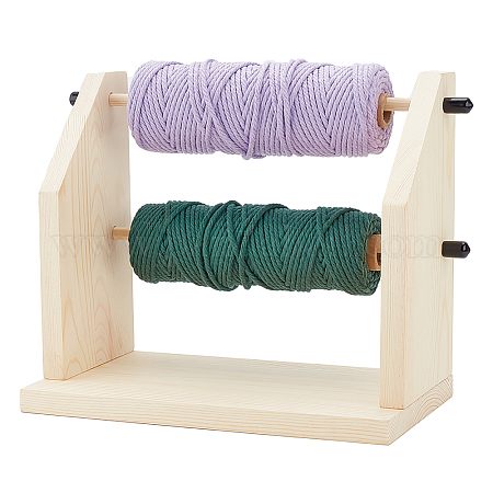 Wholesale PandaHall 16 Spools Wood Thread Rack 