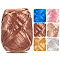 Raffia Crinkle Shred Filler, for Gift Wrapping & Easter Basket Filling, Camel, 5mm, about 87.49 Yards(80m)/Roll