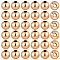 Brass Spacer Beads, Round, Real 18K Gold Plated, 5mm, Hole: 1.2mm, 300pcs