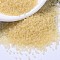 MIYUKI Delica Beads, Cylinder, Japanese Seed Beads, 11/0, (DB1272) Transparent Matte Light Straw, 1.3x1.6mm, Hole: 0.8mm, about 20000pcs/bag, 100g/bag