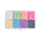 Mixed 12/0 Round Glass Seed Beads, Mixed Color, 2mm, Hole: 1mm, about 12500pcs/box