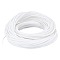 Plastic Wicker Strips, Solid Weaving Material, for DIY, Furniture Knitting, White, 3mm, 60m/roll